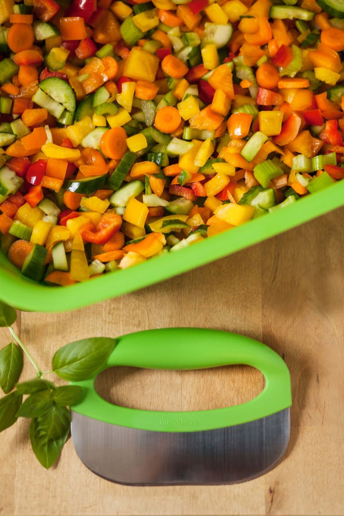 Salad Chopper Set by messless® - Shop Now, Mezzaluna Knife